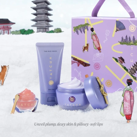 Купить TATCHA Dewy Skin, Plump Lips Set на Beautystorage.ru. Быстрая доставка по России и СНГ.