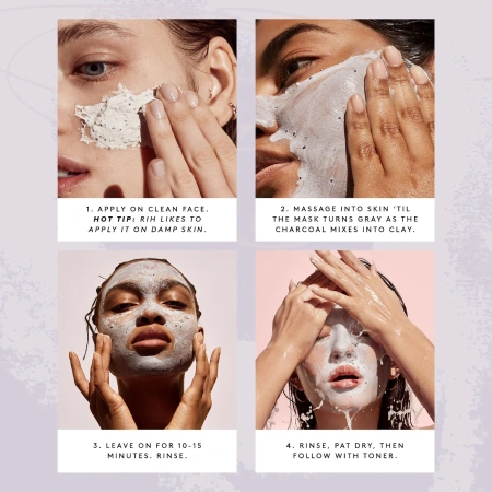 FENTY SKIN by Rihanna Cookies N Clean Whipped Clay Pore Detox Face Mask with Salicylic Acid + Charcoal купить в Beauty Storage. Быстрая доставка по России и СНГ.
