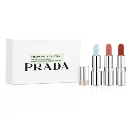 PRADA Mini 3-Piece Lip Set купить в Beauty Storage. Быстрая доставка по России и СНГ.