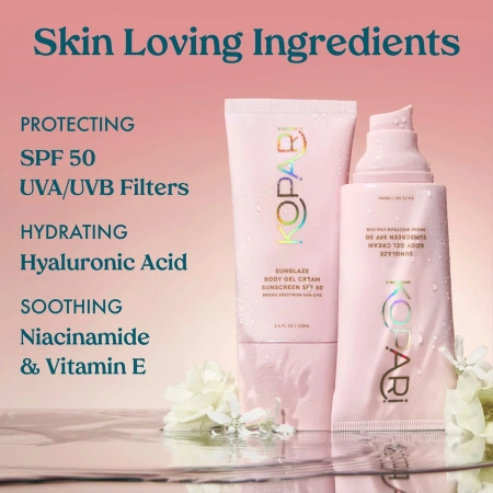 Купить KOPARI Beauty Sunglaze Body Gel Cream Sunscreen SPF 50 на Beautystorage.ru. Быстрая доставка по России и СНГ.