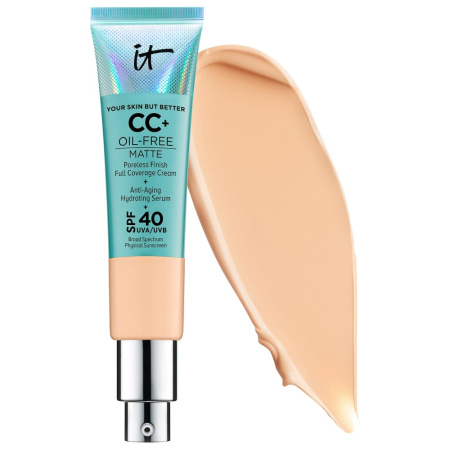 IT COSMETICS CC+ Cream Oil-Free Matte with SPF 40 купить в Beauty Storage. Быстрая доставка по России и СНГ.