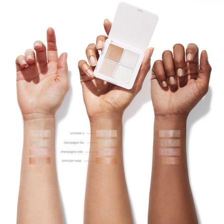 RMS BEAUTY Luminizer X Quad Highlighter Palette