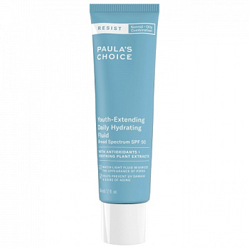 PAULA'S CHOICE RESIST Youth-Extending Daily Hydrating Fluid SPF 50 купить в Beauty Storage. Быстрая доставка по России и СНГ.

