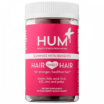 HUM NUTRITION Hair Sweet Hair Growth - Vegan Gummies