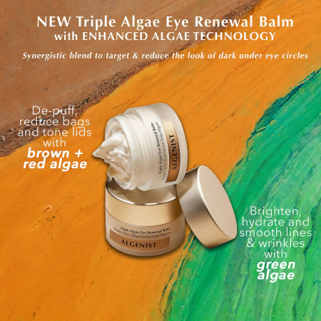 ALGENIST Triple Algae Eye Renewal Balm with Multi-Peptide Complex купить в Beauty Storage. Быстрая доставка по России и СНГ.