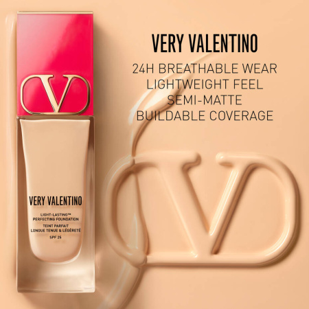 VALENTINO BEAUTY Very Valentino 24 Hour Wear Liquid Foundation купить в Beauty Storage. Быстрая доставка по России и СНГ.