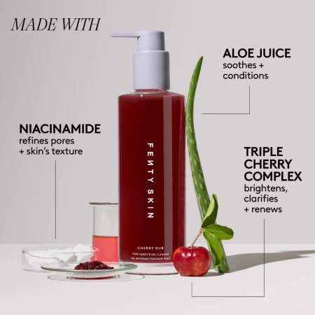 FENTY BEAUTY by Rihanna  Cherry Dub Pore Purify’r Gel Cleanser купить в Beauty Storage. Быстрая доставка по России и СНГ.