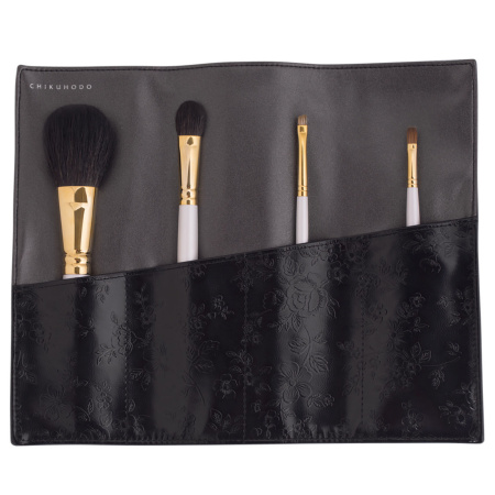 CHIKUHODO GSN Series 4-Piece Brush Set купить в Beauty Storage. Быстрая доставка по России и СНГ.