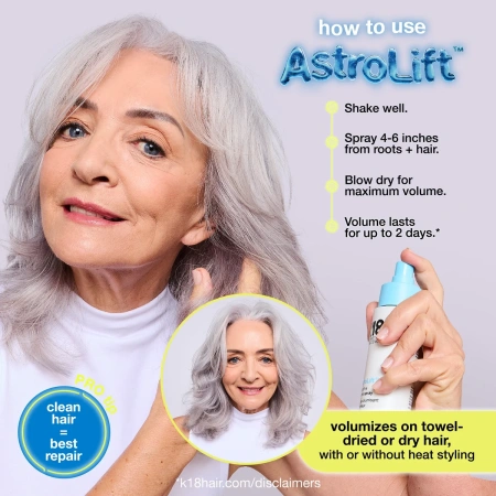 Купить K18 Biomimetic Hairscience Astrolift Reparative Volume Spray на Beautystorage.ru. Быстрая доставка по России и СНГ.