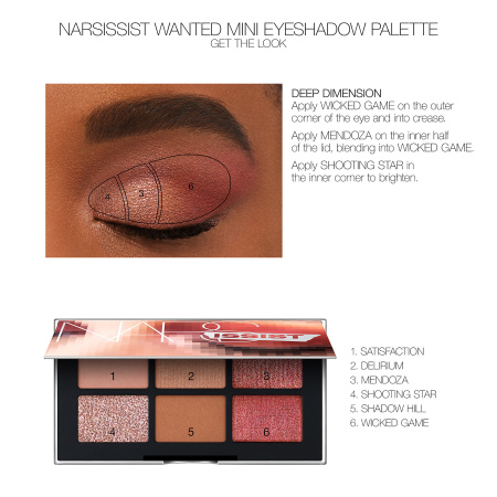 NARS Wanted Eyeshadow Palette Mini
