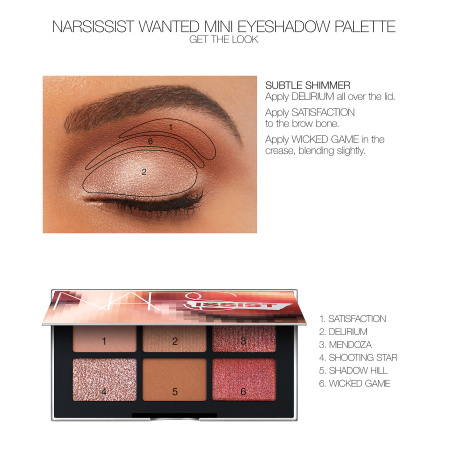 NARS Wanted Eyeshadow Palette Mini