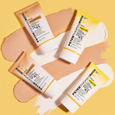 PETER THOMAS ROTH Max Mineral Tinted Sunscreen Broad Spectrum SPF 45 купить в Beauty Storage. Быстрая доставка по России и СНГ.
