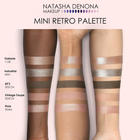 NATASHA DENONA Mini Retro Eyeshadow Palette купить в Beauty Storage. Быстрая доставка по России и СНГ.