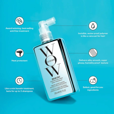 COLOR WOW Dream Coat Supernatural Spray Anti-Frizz Treatment купить в Beauty Storage. Быстрая доставка по России и СНГ.