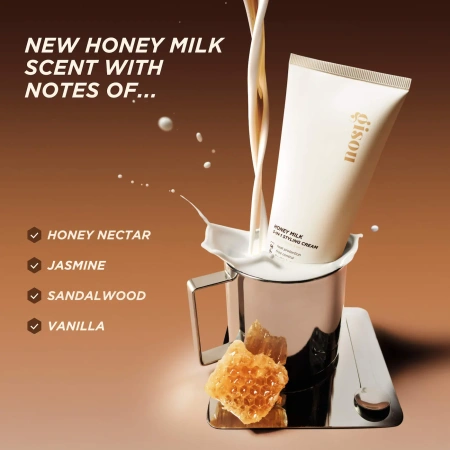 GISOU Honey Milk 5-in-1 Styling Cream купить в Beauty Storage. Быстрая доставка по России и СНГ.