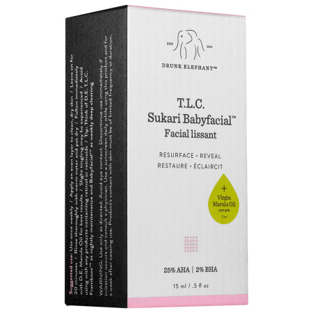 DRUNK ELEPHANT T.L.C. Sukari Babyfacial™ 25% AHA + 2% BHA Mask