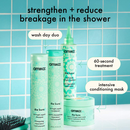 AMIKA The Kure Intense Strength Repair Hair Mask​ купить в Beauty Storage. Быстрая доставка по России и СНГ.