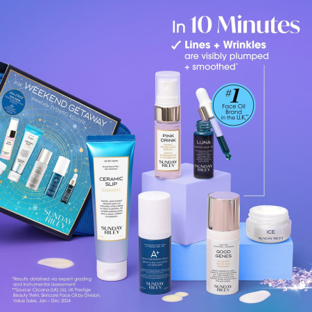 SUNDAY RILEY Sunday Riley P.M. Weekend Getaway Set купить в Beauty Storage. Быстрая доставка по России и СНГ.
