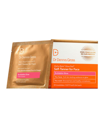 DR. DENNIS GROSS Alpha Beta® Glow Pad Self-Tanner for Face