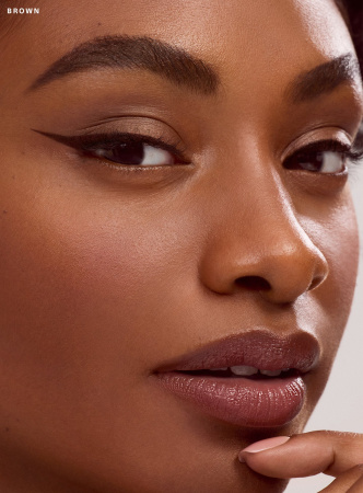 Купить RARE BEAUTY by Selena Gomez Perfect Strokes Matte Liquid Liner - Brown на Beautystorage.ru. Быстрая доставка по России и СНГ.