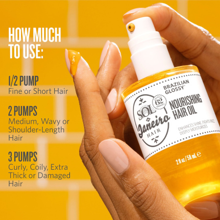 SOL DE JANEIRO Brazilian Glossy™ Nourishing Anti-Frizz Hair Oil купить в Beauty Storage. Быстрая доставка по России и СНГ.