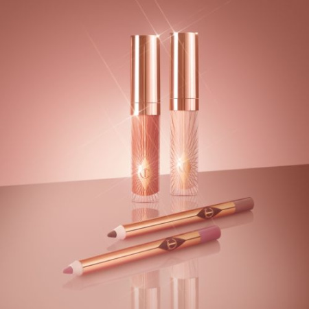 CHARLOTTE TILBURY Glossy Lip Duo Nude Pink купить в Beauty Storage. Быстрая доставка по России и СНГ.