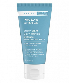 PAULA'S CHOICE Resist Anti-Aging Super-Light Moisturizer SPF 30 купить в Beauty Storage. Быстрая доставка по России и СНГ.