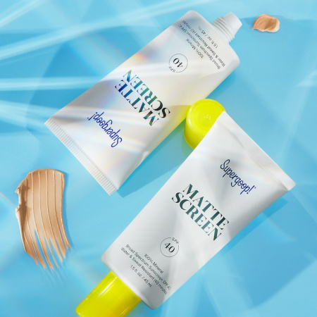 SUPERGOOP! Mattescreen Sunscreen SPF 40 купить в Beauty Storage. Быстрая доставка по России и СНГ.