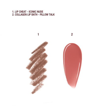 CHARLOTTE TILBURY Glossy Lip Duo Nude Pink купить в Beauty Storage. Быстрая доставка по России и СНГ.