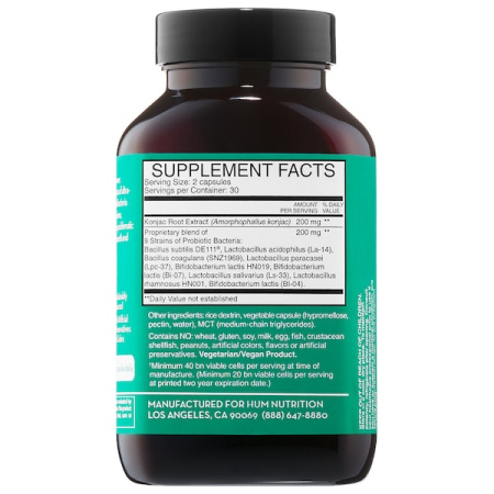 HUM NUTRITION Skin Squad™ Pre + Probiotic Clear Skin Supplement купить в Beauty Storage. Быстрая доставка по России и СНГ.