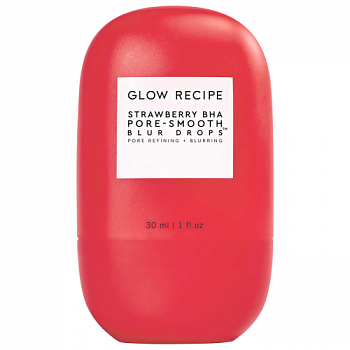 GLOW RECIPE Strawberry BHA Pore-Smooth Blur Drops GLOW RECIPE Strawberry BHA Pore-Smooth Blur Drops купить в Beauty Storage. Быстрая доставка по России и СНГ.