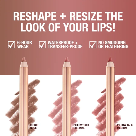 CHARLOTTE TILBURY Mini Iconic Lip Cheat Lip Liner Trio купить в Beauty Storage. Быстрая доставка по России и СНГ.