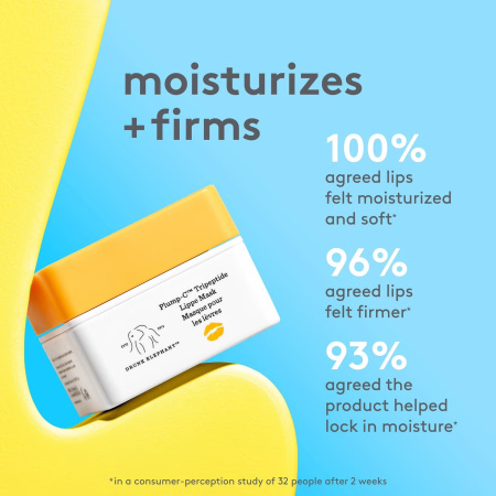 DRUNK ELEPHANT Plump-C Tripeptide Lippe Mask купить в Beauty Storage. Быстрая доставка по России и СНГ.