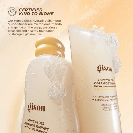 GISOU Honey Gloss Ceramide Therapy Hydrating Conditioner купить в Beauty Storage. Быстрая доставка по России и СНГ.