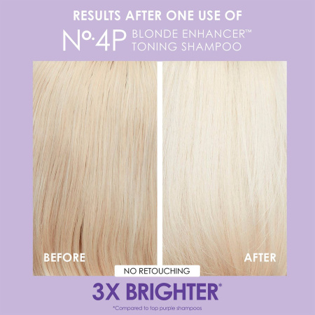 OLAPLEX No. 4-P Blonde Enhancer Toning Shampoo купить в Beauty Storage. Быстрая доставка по России и СНГ.