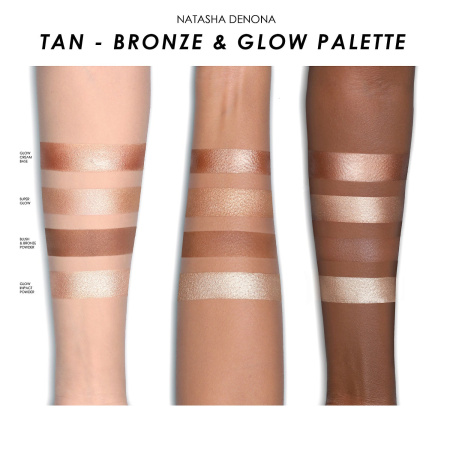 NATASHA DENONA Tan Bronze & Glow Palette