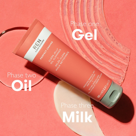 REN Clean Skincare Perfect Canvas Clean Jelly Oil Cleanser купить в Beauty Storage. Быстрая доставка по России и СНГ.