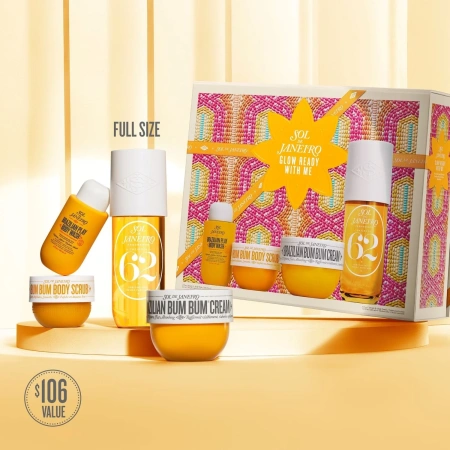 SOL DE JANEIRO Glow Ready with Me Bum Bum Body Routine Set купить в Beauty Storage. Быстрая доставка по России и СНГ.