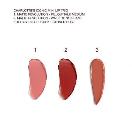 CHARLOTTE TILBURY Charlotte Tilbury's Iconic Mini Lip Trio Kit купить в Beauty Storage. Быстрая доставка по России и СНГ.