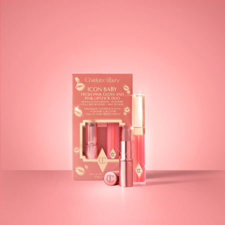 CHARLOTTE TILBURY Gloss & Lipstick Duo - Icon Baby купить в Beauty Storage. Быстрая доставка по России и СНГ.