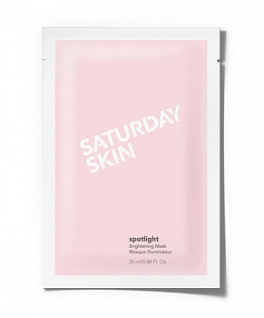 SATURDAY SKIN Spotlight Brightening Mask SATURDAY SKIN Spotlight Brightening Mask купить в Beauty Storage. Быстрая доставка по России и СНГ.