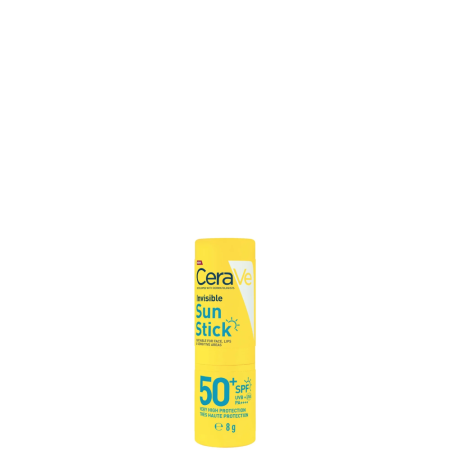 Купить CERAVE Invisible Sun Stick SPF 50 for all skin types with 3 essential ceramides  на Beautystorage.ru. Быстрая доставка по России и СНГ.
