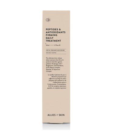 ALLIES OF SKIN Peptides & Antioxidants Firming Daily Treatment (50ml)