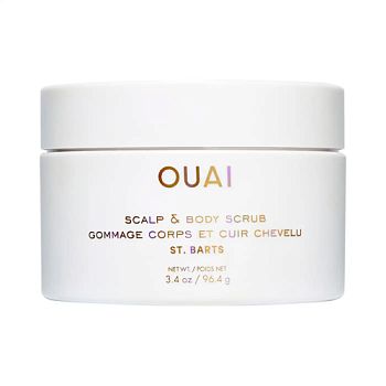 OUAI St. Barts Cleansing Scalp & Body Sugar Scrub купить в Beauty Storage. Быстрая доставка по России и СНГ.
