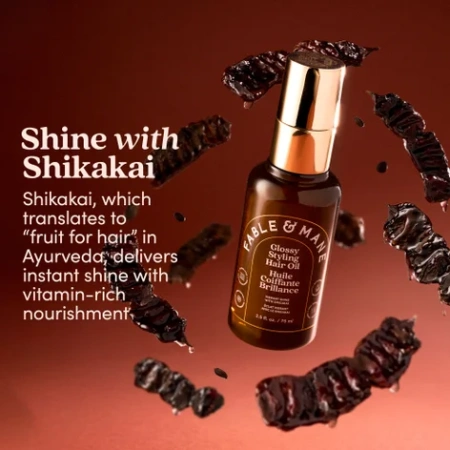 Купить FABLE & MANE Glossy Styling Hair Oil на Beautystorage.ru. Быстрая доставка по России и СНГ.