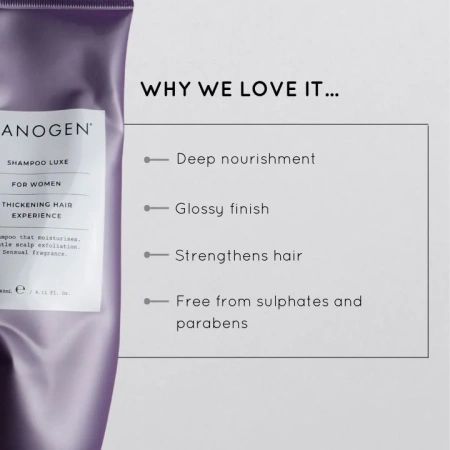 NANOGEN Shampoo Luxe For Women купить в Beauty Storage. Быстрая доставка по России и СНГ.