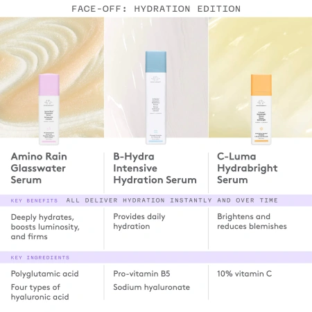 DRUNK ELEPHANT Amino Rain™ Glasswater Serum купить в Beauty Storage. Быстрая доставка по России и СНГ.