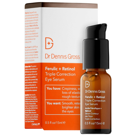 DR. DENNIS GROSS SKINCARE Ferulic + Retinol Triple Correction Eye Serum