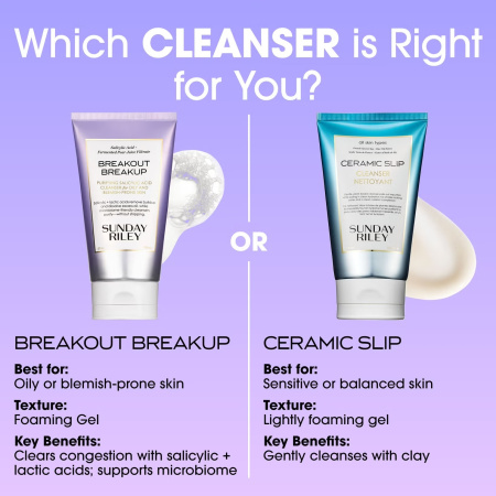 SUNDAY RILEY Breakout Breakup Purifying Salicylic Acid Cleanser купить в Beauty Storage. Быстрая доставка по России и СНГ.
