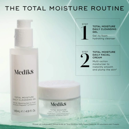 Купить MEDIK8 Total Moisture Daily Facial Cream на Beautystorage.ru. Быстрая доставка по России и СНГ.